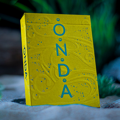 ONDA V2 (Yellow) by Jocu Playing Cards