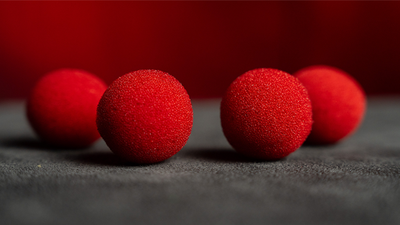 Magic Sponge Balls 50PK RED 1.5" by Murphy's Magic