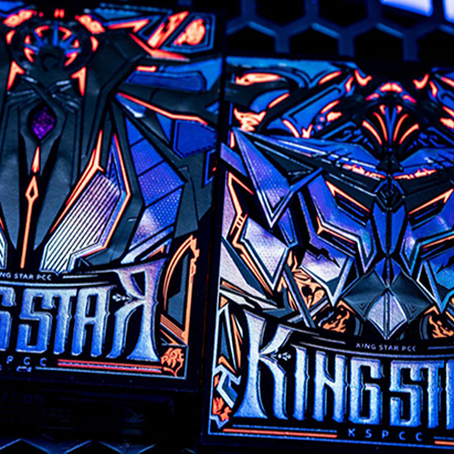 Knights on Debris (Thunder Armor Collector's Set) Playing Cards by KINGSTAR