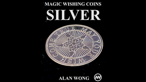 Magic Wishing Coins Silver (12 Coins) by Alan Wong - Trick