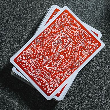 JT Crown (Red) Playing Cards by Joker and the Thief