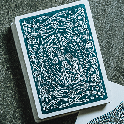 JT Crown (Blue) Playing Cards by Joker and the Thief