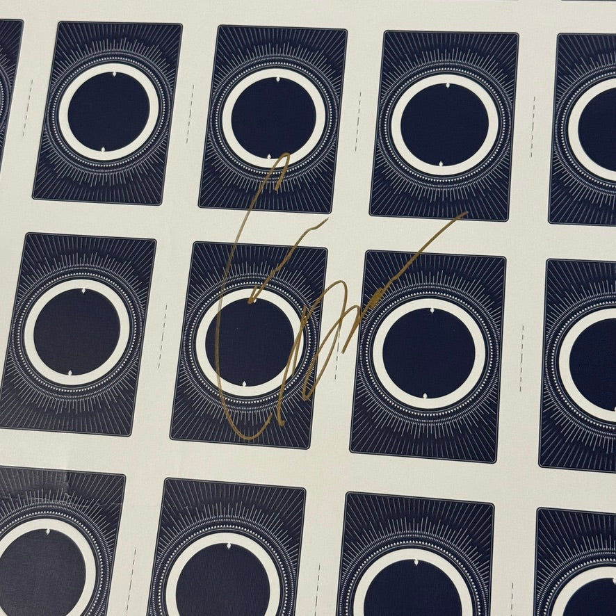 Orbit First Edition Uncut Sheet (Signed) [AUCTION]