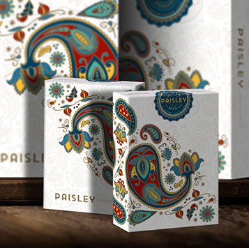 Paisley Poker Mini Playing Cards by Dutch Card House Company