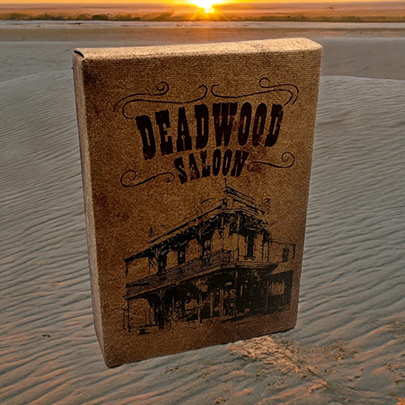 Deadwood (Red) Playing Cards  by Matthew Wright and Mark Bennett
