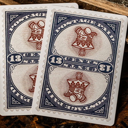 Postage Paid Blue Edition Playing Cards