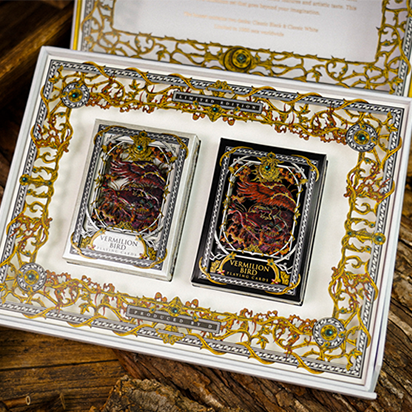 Vermilion Bird Classic Box Set by Ark Playing Cards