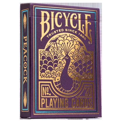 Bicycle Purple Peacock Playing Cards by US Playing Card Co