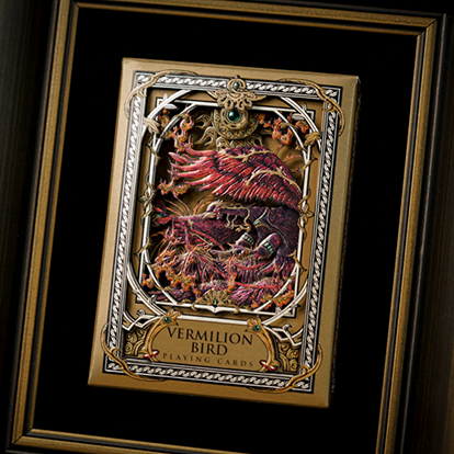 Vermilion Bird Luxury Frame by Ark Playing Cards