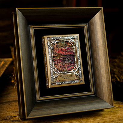 Vermilion Bird Luxury Frame by Ark Playing Cards