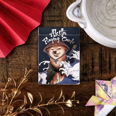 Akita Playing Cards by Blue Moon Co