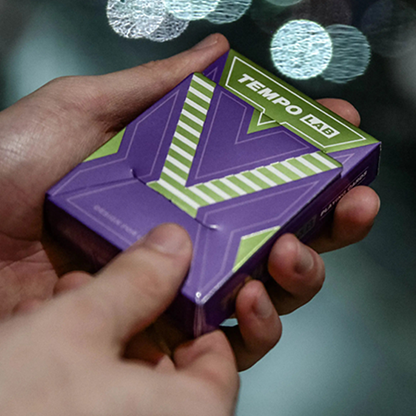 Tempo-Lab Purple Playing Cards