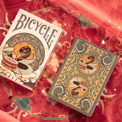 Bicycle Chinese Zodiac (Snake) Playing Cards by US Playing Card Co