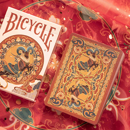 Bicycle Chinese Zodiac (Goat) Playing Cards by US Playing Card Co