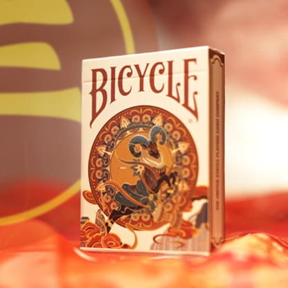 Bicycle Chinese Zodiac (Goat) Playing Cards by US Playing Card Co