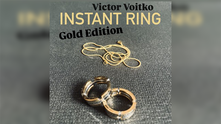 Instant Ring (silver/gold, Size 10) by Viktor Voitko