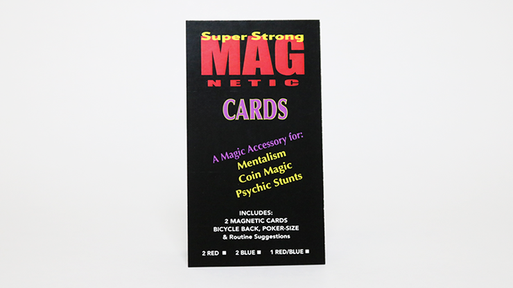 Magnetic Card - Bicycle Cards (2 Per Package) Double Face Cards by Chazpro