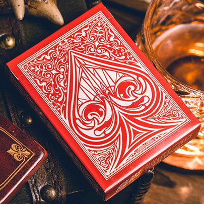 Sanctuary (Red) Playing Cards