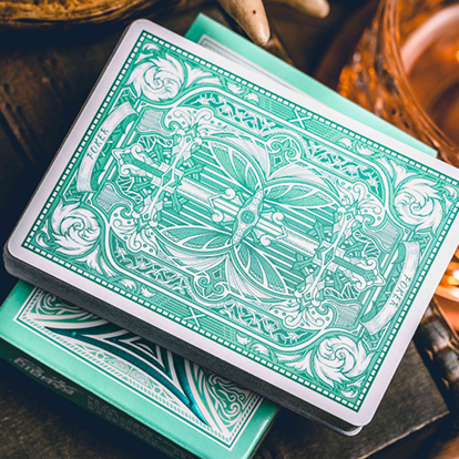 Sanctuary (Cyan) Playing Cards
