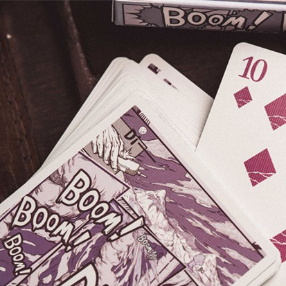 Boom (Purple) Playing Cards