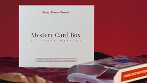 Mystery Card Box (Red) by Henry Harrius