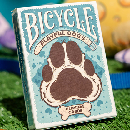 Bicycle Playful Dog Playing Cards