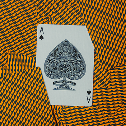 No Borders Thunderbolt Playing Cards by Joker and the Thief