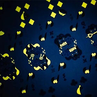 Bicycle Dog (Blue) Playing Cards by US Playing Card Co.