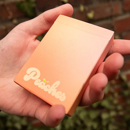 Peach Playing Cards by OPC