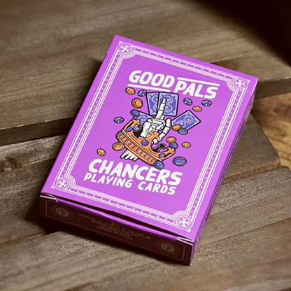 Magenta Chancers Playing Cards by Good Pals