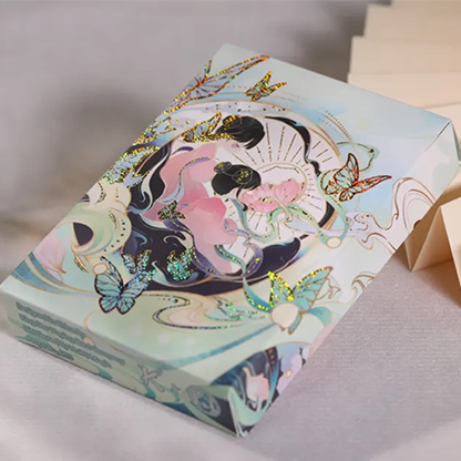 Flower Moon V2 (Lotus Pond) Playing Cards by King Star