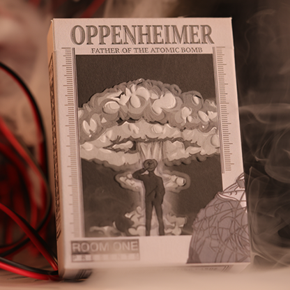 Oppenheimer Fission (Gray) Playing Cards by Room One