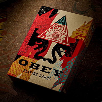 Obey Collage Edition Playing Cards by theory11