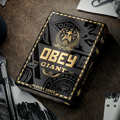 Obey Gold Edition Playing Cards by theory11