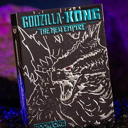 Godzilla x Kong: The New Empire Playing Cards - Godzilla (Black) Standard Edition