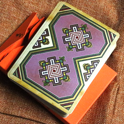 RONIN (Diamond Clan Edition Orange) Playing Cards by Kings Wild Project