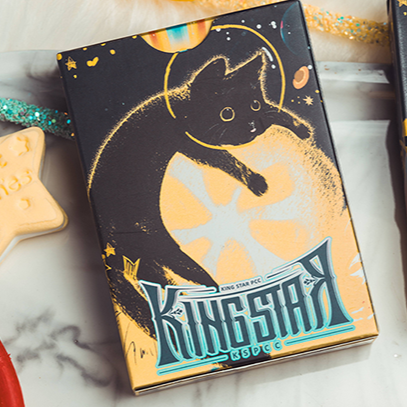 Space Cat V2 Playing Cards by King Star