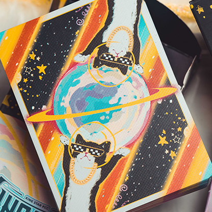 Space Cat V2 Collector's Box Set Playing Cards by King Star