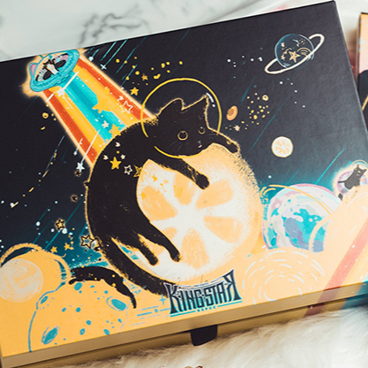 Space Cat V2 Collector's Box Set Playing Cards by King Star