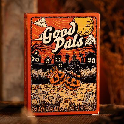 Good Pals Halloween Tales Vol. 2 (Orange) Playing Cards