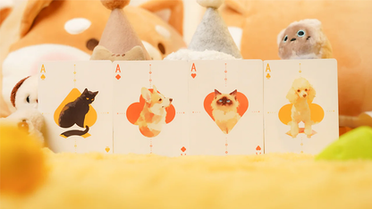 Cat & Dog Playing Cards by TCC Fashion