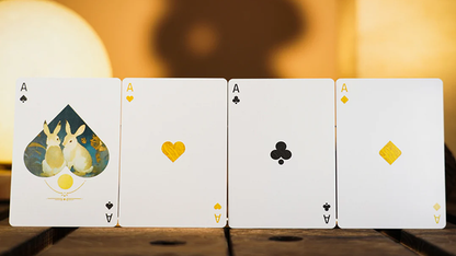 Round Moon Playing Cards by TCC Fashion