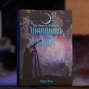 Warriors of the Stars:  Zodiac Playing Cards (Night Blue) by Blue Moon Co.