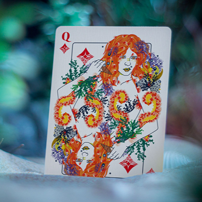 ONDA V2 (Coral) by Jocu Playing Cards