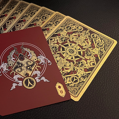 Asura Deluxe (Red) Playing Cards