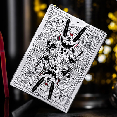 Bicycle Quiccs Ghost White Playing Cards