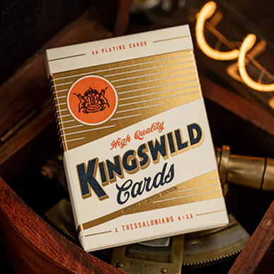 Limited No.13 Table Players Vol.14 Playing Cards by Kings Wild Project