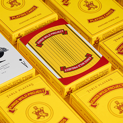 Limited No.13 Table Players Vol.16 Playing Cards by Kings Wild Project
