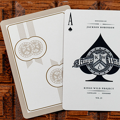 Limited No.13 Table Players Vol.23 Playing Cards by Kings Wild Project
