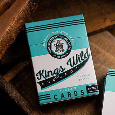 Gilded No.13 Table Players Vol.38 Playing Cards by Kings Wild Project